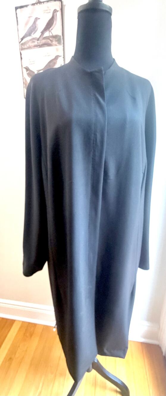 RARE FIND Designer Emanuel Ungaro Zipper dress coat Size 16